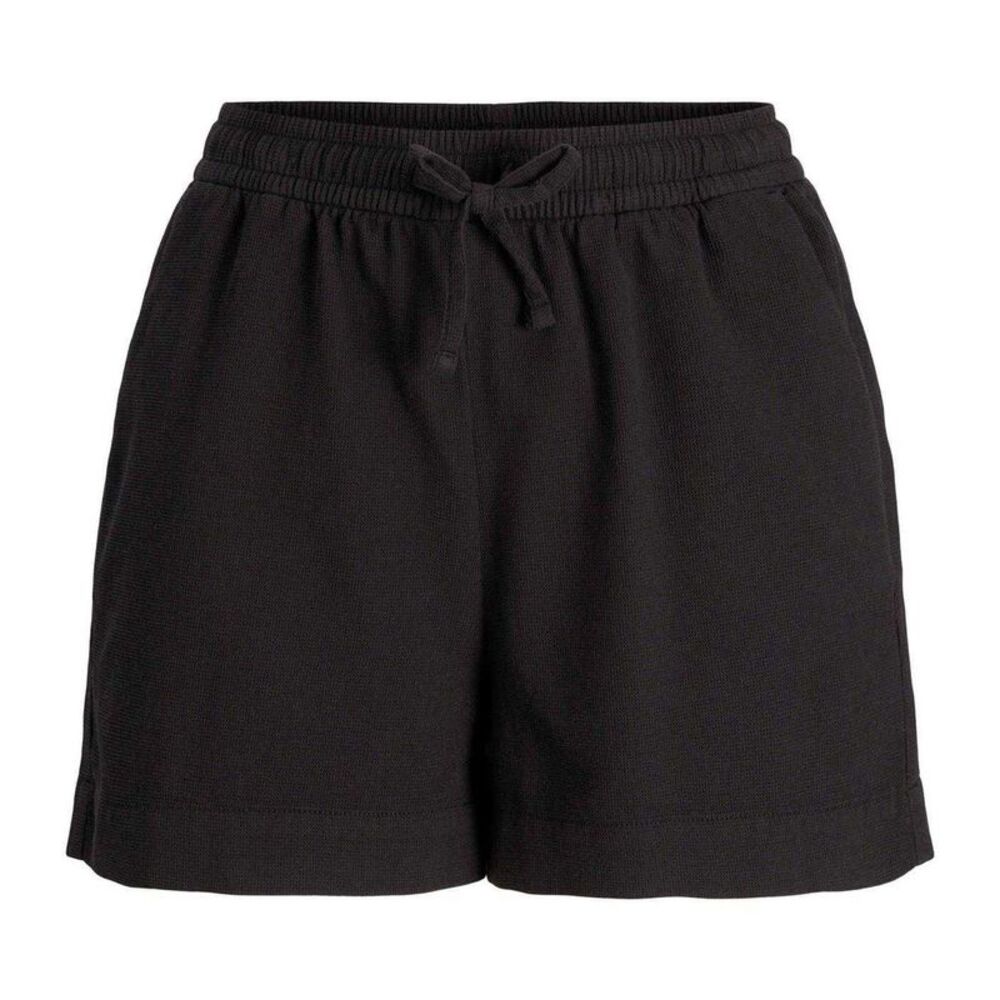 JJXX Womens/Ladies Waffle Shorts / Black